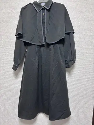 axes femme 엑시즈팜 원피스 케이프 트렌치