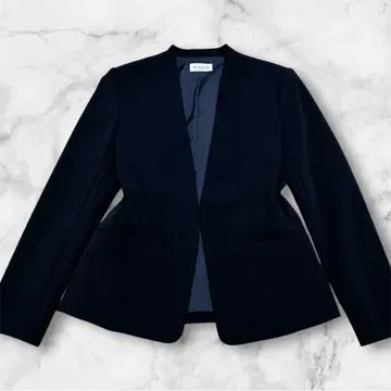 미사용급 플라스테 웜 리저브 칼라리스 자켓 네이비 M 고급스러움