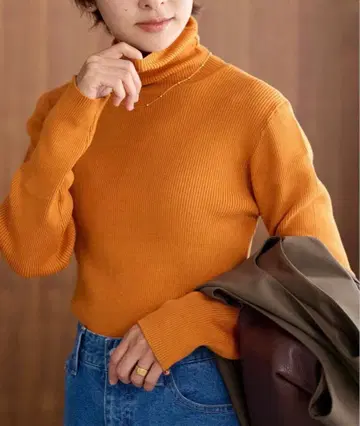 JOURNAL STANDARD relume 코튼 100% 터틀넥