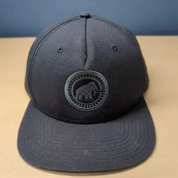 MAMMUT 마무트 캡 L/XL 다크 네이비 로고 자수 아웃도어