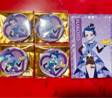 프리큐어 스이파라 마코토 캔뱃지 특전