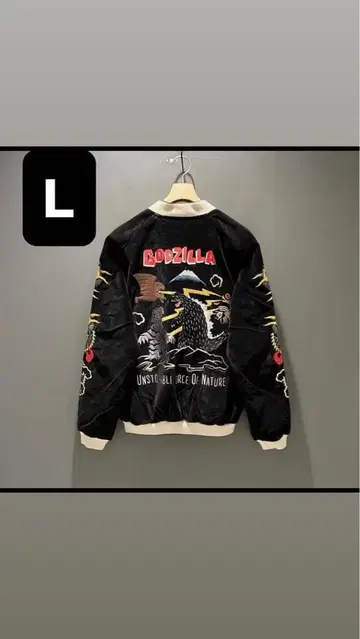 [ L 사이즈 ] 고질라 x BEAMS JAPAN