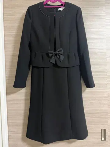 블랙 포멀 리본 포함 자켓 예복 상복 9호