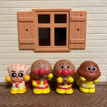 [ 초레어 ] 호빵맨 목욕 공 피규어