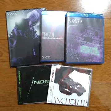 XANVALA DVD Blu-ray CD 5장 세트