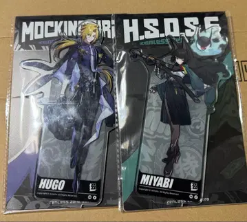 젠레스 존 제로 아크릴 스탠드 2개 세트