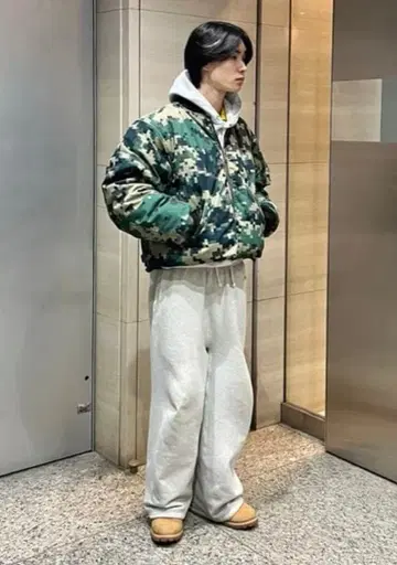 BEAMS 리버서블 다운 플라이트 자켓 ma-1