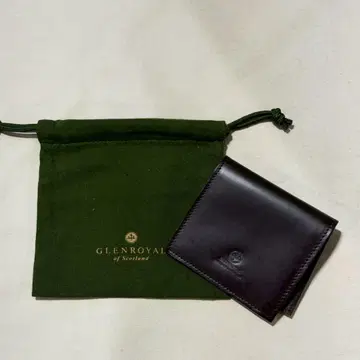 정품 새상품 GLENROYAL 글렌로얄 미니 지갑