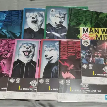 제일복권 만위즈 클리어 파일 9종 세미 컴플리트