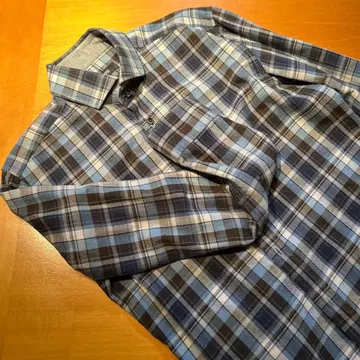 BOSS 슬림핏 긴팔 플란넬 셔츠