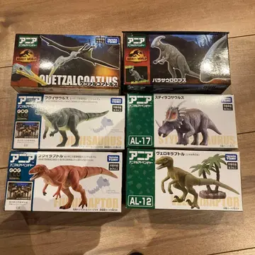 아니아 공룡 피규어 6체 세트