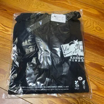 나카노 아루마 베어 초코 KANGOO REWARD 블랙 후드티 M 사이즈