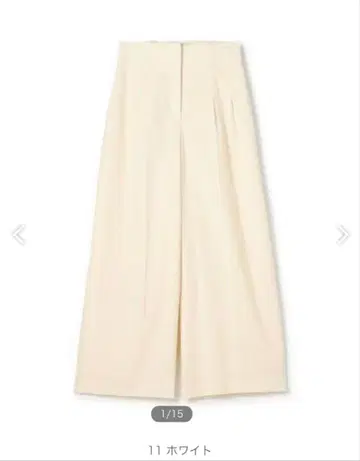 미사용 새상품 DES PRES 코튼 레이온 벨벳 크롭 와이드 팬츠