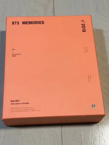 BTS MEMORIES of 2019 Blu-ray
