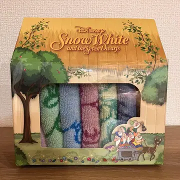 Disney 백설공주와 일곱 난쟁이 미니 타월 7개 세트