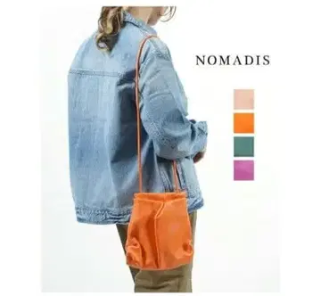 NOMADIS 가죽 크로스 바디백 MOU-S