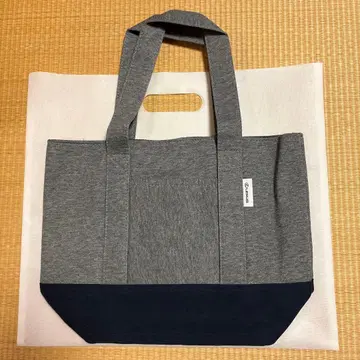 [새상품] 렉서스 토트백 그레이/네이비 LEXUS