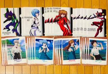 에반게리온 A5 클리어 파일 8종 총 31매 세트 세븐일레븐