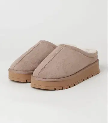 FREAK'S STORE 센터 심 무스탕 슬립온 36