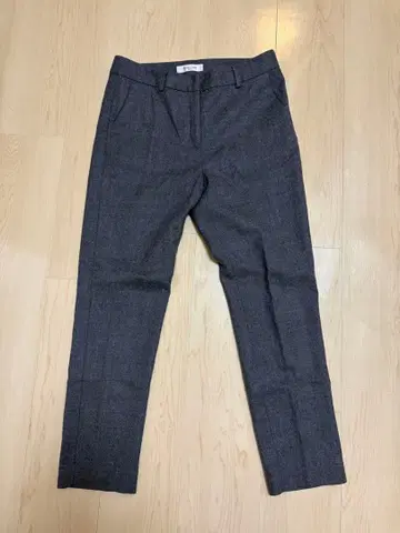 Demi-Luxe BEAMS 여성 팬츠 그레이 스트레이트