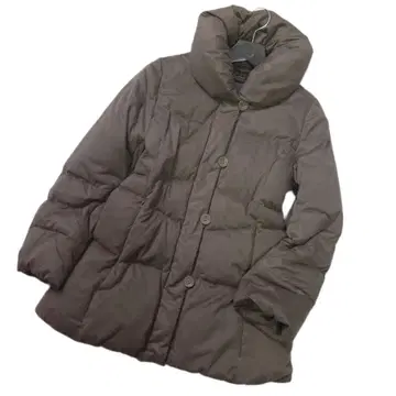 레리안 숄카라 다운 코트 아우터 카키 베이지 11호 겉옷