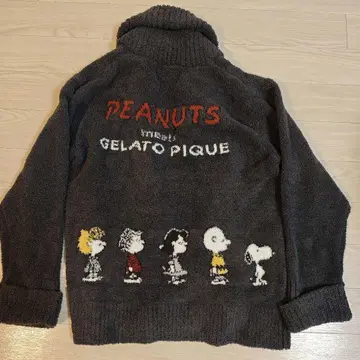 젤라또피케 피넛 콜라보 스누피 가디건