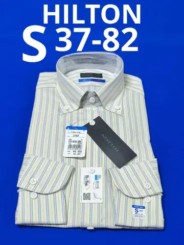 HILTON S 37-82 남성용 와이셔츠 긴팔