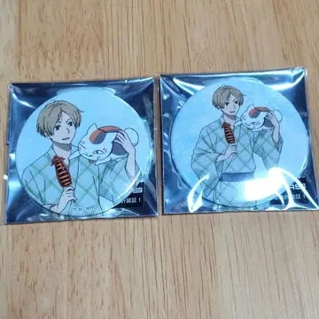 나츠메 우인장 키시 유카타 캔뱃지