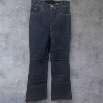 Theory 다크 데님 부츠컷 데님