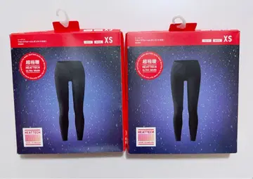 미개봉 새상품! 유니클로 초극난 히트텍 울트라 웜 레깅스 10부 2개