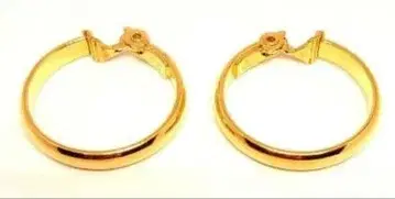 MONET 모네 후프형 골드 귀찌