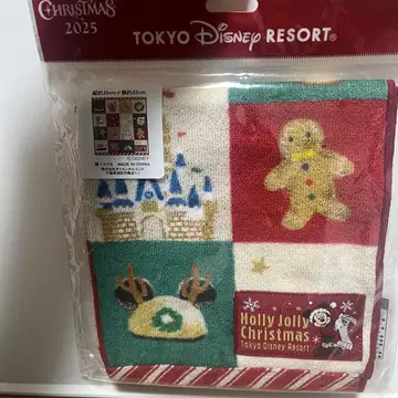 도쿄 디즈니 리조트 크리스마스 타월 2025