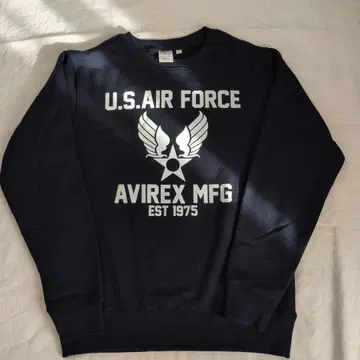 AVIREX U.S.AIR FORCE 에어포스 맨투맨 사이즈 L