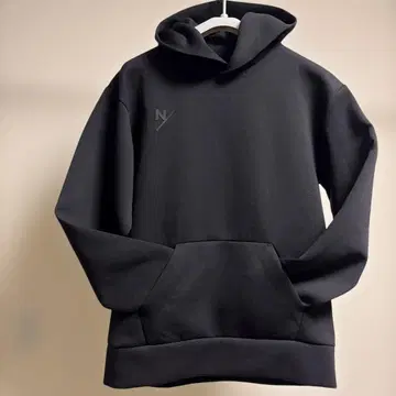 뉴트럴 웍스 x THENORTHFACE 테크 에어 맨투맨 후디 블랙