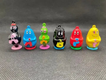 바바파파 미니어처 6체 세트 오키모노 오브제 스트랩 참