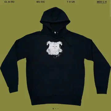 Clairo Charm 후드티 L 미개봉 새상품