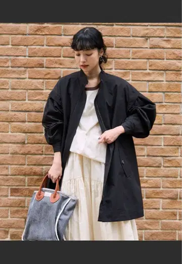 FREAK'S STORE 프릭스스토어 스탠드넥 미니 플레어 코트