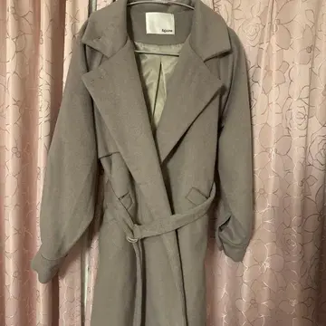 [ 새상품급 ] 2way 울 롱 코트 체스터 스탠드 카라