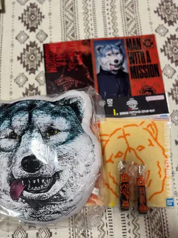 MAN WITH A MISSION 제일복권 도쿄 타나카 4종 세트