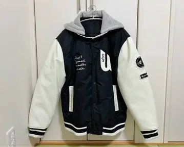 새상품 ZARA 후드 부착 바시티 자켓, 팬츠, 코트