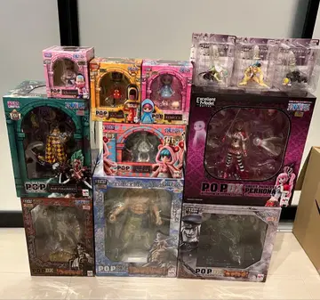 원피스 피규어 묶음 판매 pop 9개 + 메모 스탠드 3개