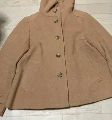 로페 베이지 숏코트