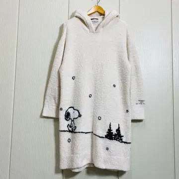 GELATO PIQUE SNOOPY 패널 JQD 후드 드레스 스누피