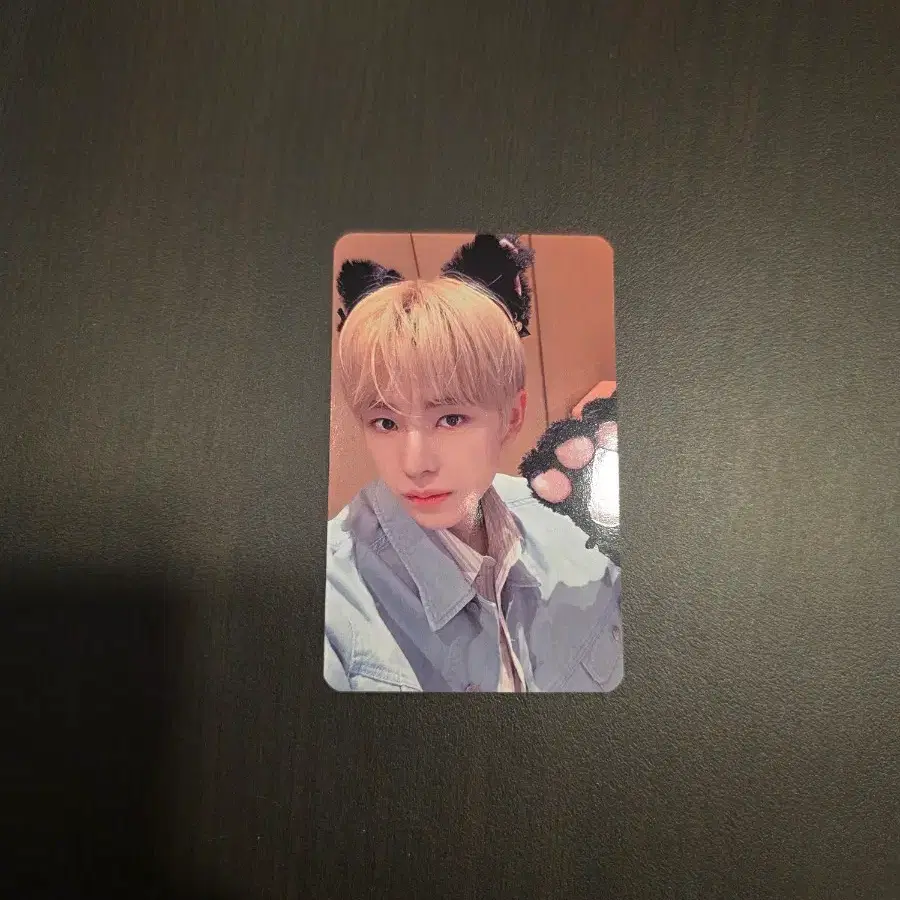 Ateez Choi San Signed Polaroid | Bunjang Global