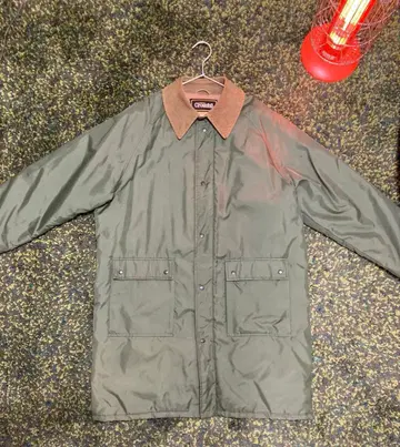 Crossfell 올리브 그린 스텐카라 코트