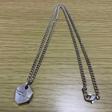 GARNI 가르니 크로케리 타입 실버 목걸이