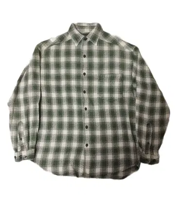 90s STRUCTURE 체크 플란넬 셔츠