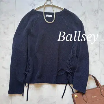 [새상품급] 볼지 투모로우랜드 사이드 레이스업 풀오버 네이비