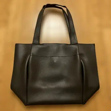 SHEIN 블랙 합성 피혁 토트백 미사용 새상품