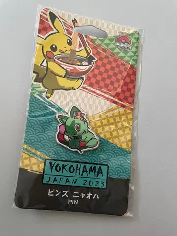 미개봉 WCS 2023 포켓몬 요코하마 냐오하 핀즈